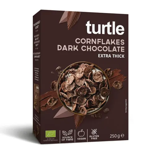 Turtle Cornflakes Dark Chocolate glutenfrei von Turtle