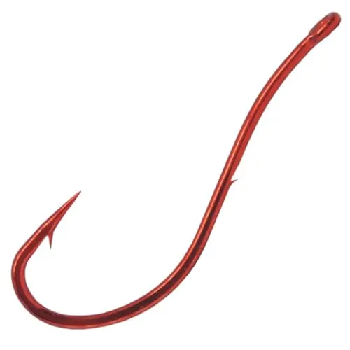 Gamakatsu Hook LS-3113R red - Angelhaken, Größe/Packungsinhalt:Gr. 1/0 / 20 Stück