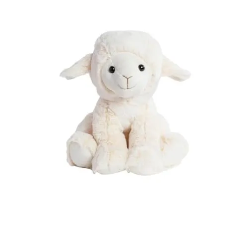 Mollis Kuscheltier - Kuschellamm - 30 cm - Plüschtier-Lamm - Kinder-Kuscheltier - weiches Stofftier für Kinder und Babys