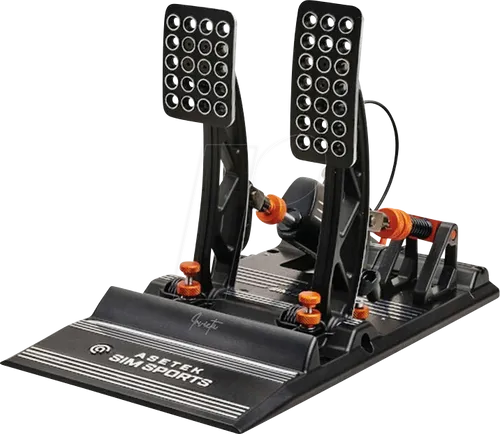 Asetek SimSports Invicta Sim Racing Gas- und Bremspedal
