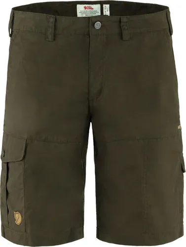 Fjällräven Karl Pro Shorts M - Strapazierfähige Outdoor-Shorts in Dunkeloliv - Die Karl Pro Shorts M von Fjällräven bieten optimalen Komfort und Funktionalität für Outdoor-Aktivitäten. Hergestellt aus langlebigem G-1000 Silent Material, sind sie ideal für Abenteuer in der Natur und bieten ausreichend Stauraum.