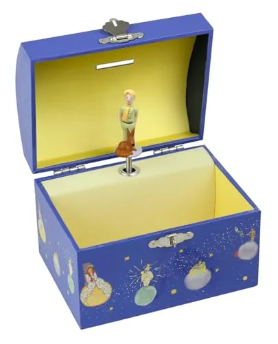 Trousselier Spardose Sparschwein Mit Musik - Der kleine Prinz© - Spardose mit Musikfunktion, ideal als Kindergeschenk. Bewahrt Schätze sicher auf und spielt Vivaldis 'Der Frühling', fördert die Liebe zur klassischen Musik.
