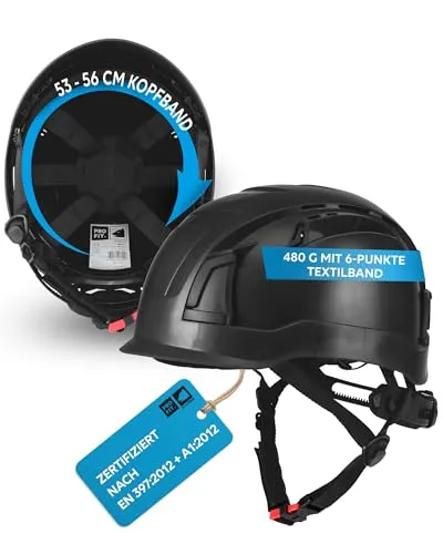 Pro Cap D!-Rock Schutzhelm schwarz, 1 Stück