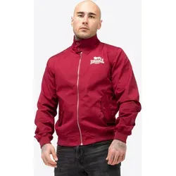 Lonsdale Herren Jacke CLASSIC Cherry Red 5XL - Funktionsjacke mit durchgehendem Reißverschluss, sportlichem Design und praktischen Reißverschlusstaschen für sichere Aufbewahrung. Ideal für Freizeit und Übergangszeit.
