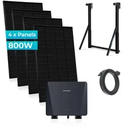 SUNSHARE Ray Balkonkraftwerk 600/800 W - Flexible Solarstromlösung für jeden Balkon - Das SUNSHARE Ray Balkonkraftwerk bietet 600W oder 800W Solarleistung mit bohrfreier Montage. Ideal für begrenzte Flächen, ermöglicht eine einfache Nutzung von Solarenergie im Alltag und ist flexibel erweiterbar.