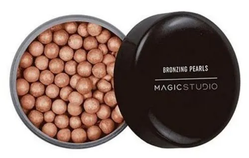 MAGIC STUDIO Bronzeperlen Bräunungspuder Bronzer 52g Braun Perlen