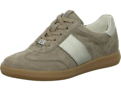 Caprice Leder-Sneakers in Hellbraun - 38 - Sneaker mit Schnürung, verstärkter Kappe und rutschhemmender Laufsohle für optimalen Tragekomfort und Sicherheit.
