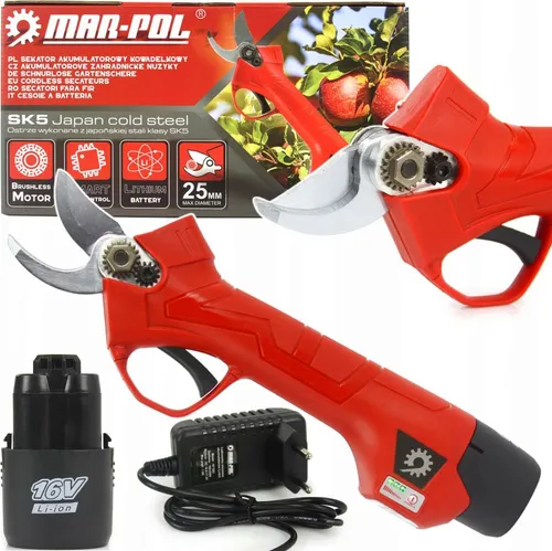 Mar-Pol Schnurlose Amboss-Schere 25mm