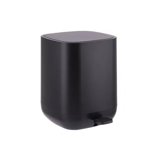 relaxdays Kosmetikeimer 9L schwarz – Hygienisch und modern - Der eckige Kosmetikeimer mit 9 Litern Volumen eignet sich perfekt für das Bad oder am Schminktisch. Mit Trittpedal und Softclose-Funktion ist er besonders benutzerfreundlich und leise. Der entnehmbare Inneneimer sorgt für einfaches Entleeren.