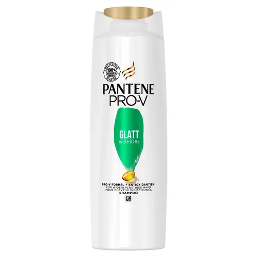 Produktbild Pantene Pro-V Glatt & Seidig Shampoo, 300ml Shampoo