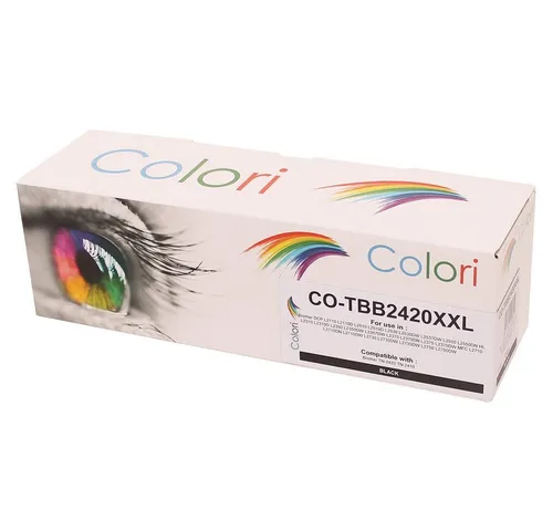 Alternativ Toner für Brother TN-2410 TN-2420 von Colori - Hochwertiger Alternativ Toner für Brother DCP- und HL-Modelle. Garantiert brillante Druckergebnisse und hohe Seitenleistung für den professionellen Einsatz.
