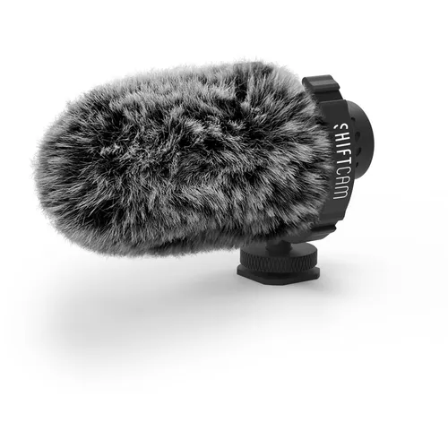 ShiftCam ProMic Shotgun Mikrofon - Mikrofon mit Supernieren-Richtcharakteristik für präzise Sprachaufnahme. Ideal für Videoproduktionen und Streaming mit hervorragendem Signal-Rausch-Abstand.