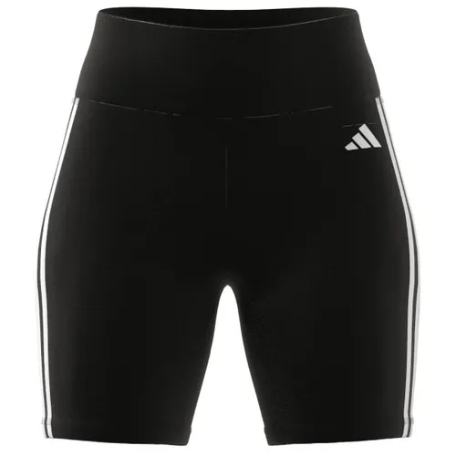 adidas Damen Training Essentials 3-Stripes High-Waisted Short Leggings - Laufshorts mit hohem Bund und feuchtigkeitsabsorbierender AEROREADY Technologie für optimalen Komfort und einen cleanen Look.