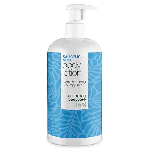 Bodylotion mit Salicylsäure – gegen Unreinheiten, trockene und fettige Haut. Mit BHA, Niacinamid und Hyaluronsäure für Exfoliation und Feuchtigkeit