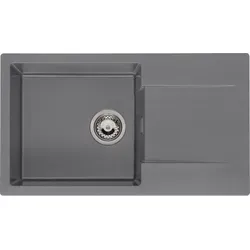 Reginox R33494 Regi Granit Spüle Amsterdam 43 Grey Silvery von Reginox