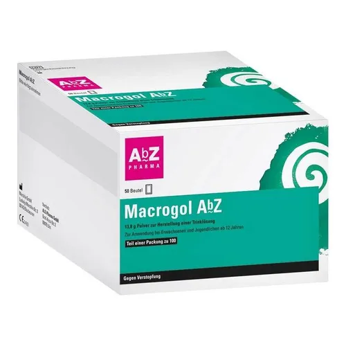Macrogol AbZ Pulver zur Herstellung einer Lösung zum Einnehmen 100 St