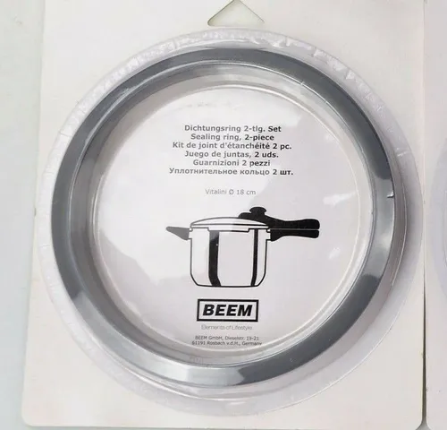 BEEM Dichtungsring. Set für Vitalini Ø 18 cm Silikondichtungsring