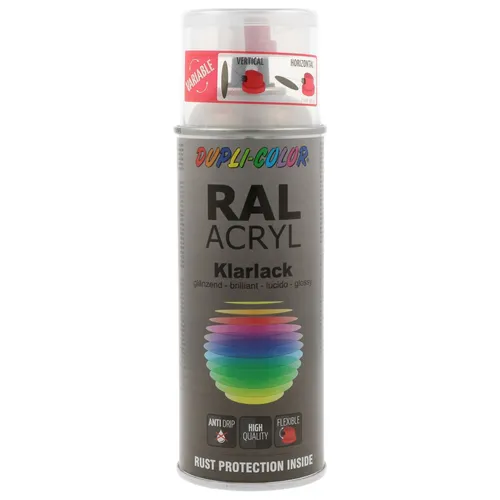 DupliColor RAL-Acryl Klarlack glänzend (400ml)