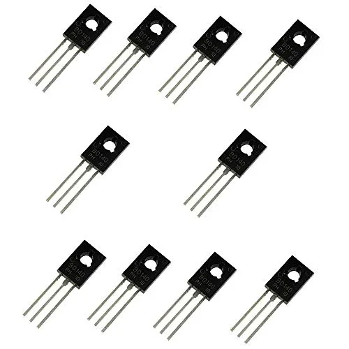 Stück PNP-Transistor BD140, 80 V, 1,5 A, TO126 10