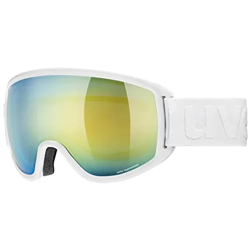 uvex topic FM sphere - Skibrille für Damen und Herren - Skibrille mit Anti-Fog-Beschichtung für dauerhaft beschlagfreie Sicht, ideal für alle Wetterbedingungen und perfekt für Brillenträger.