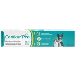 Canikur Pro Paste für Hund und Katze - 15 ml, unterstützt effektiv die Darmflora und reguliert die Verdauung bei Durchfallerkrankungen