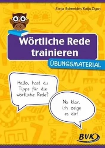 Produktbild Wörtliche Rede trainieren: Übungsmaterial