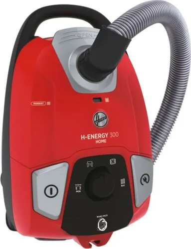 Hoover HE310HM Bodenstaubsauger – leiser 3,5 L Staubsauger mit automatischer Beutelentsorgung