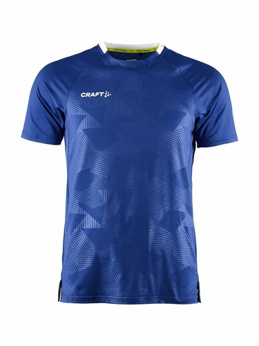Craft Sport-Tshirt Premier Solid Jersey kobaltblau, Herren 3XL - Badmintonbekleidung Herren, hochfunktionelles Trikot aus recyceltem Polyester mit optimaler Belüftung und hervorragender Bewegungsfreiheit für maximale Leistung.