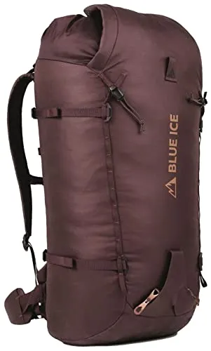 Blue Ice Unisex Warthog 40l Pack, M/L Rucksack - Wanderrucksäcke mit flachem Tragesystem für optimalen Komfort, abnehmbaren Hüftgurt und integrierten Seiltragesystem – ideal für Abenteuer in den Bergen.