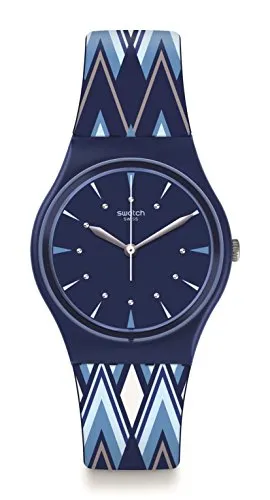 Swatch Herren Armbanduhr Analog Quarz Silikon GN250 von Swatch