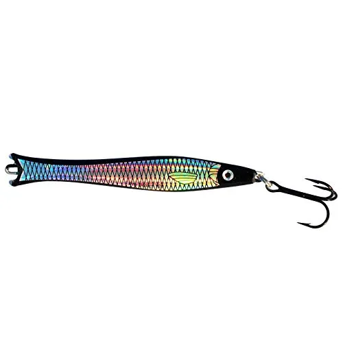 Dieter Eisele Pro Select Pilker Black Panter, Gewicht / Länge / Hakengröße:70g - 10.5cm - Gr. 3/0