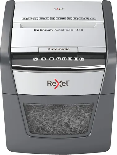 Rexel Optimum AutoFeed+ 45X Automatischer Aktenvernichter von Rexel