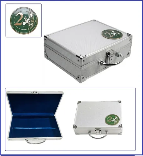 2-EURO-Münzkoffer-Smart mit 3D-Plakette LOOK 1-172-0