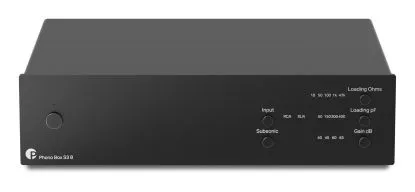Pro-Ject Phono Box S3 B - Audiophiler Phono-Vorverstärker - Phono-Vorverstärker für MM/MC-Systeme, bietet symmetrische Signalübertragung für höchste Klangqualität und perfekte Soundoptimierung.