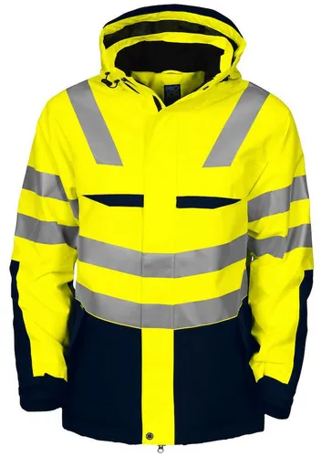 ProJob Arbeitsjacke 6418 GEFÜTTERTE JACKE EN ISO 20471 KLASSE 3