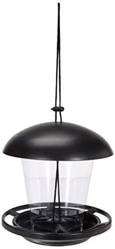 Trixie 54580 Außen-Futterampel - 900 ml, 17 cm, wetterfest mit großem Dachüberstand für sauberes Futter und einfache Befüllung