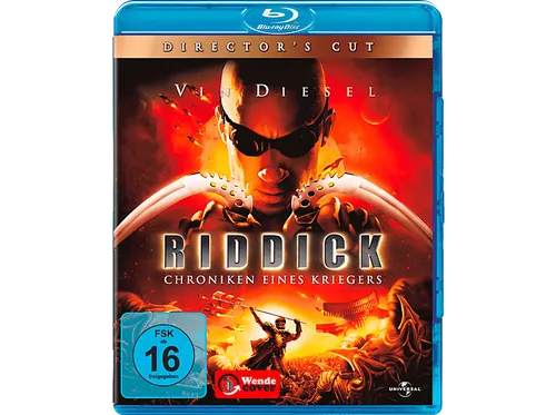 Riddick - Chroniken eines Kriegers (Director's Cut) [Blu-ray] - Actionfilm für Erwachsene, bietet ungeschnittene Szenen und spannende Special Effects für ein intensives Seherlebnis.