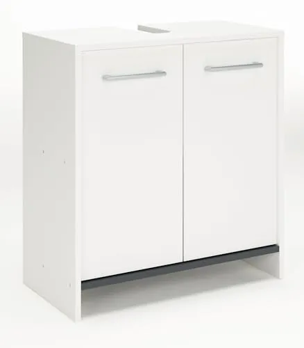 habeig Badmöbel Hängeschrank 60x60cm in Weiß