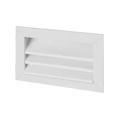 Helios Ventilatoren WSG 40/20 Abluftgitter Aluminium