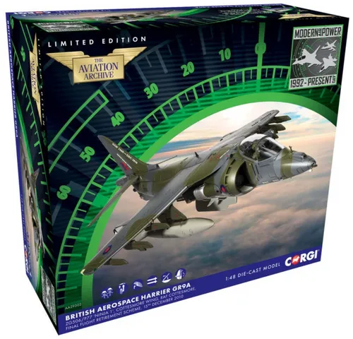 Corgi AA29302 BAe Harrier GR9A 'Ninja 1'