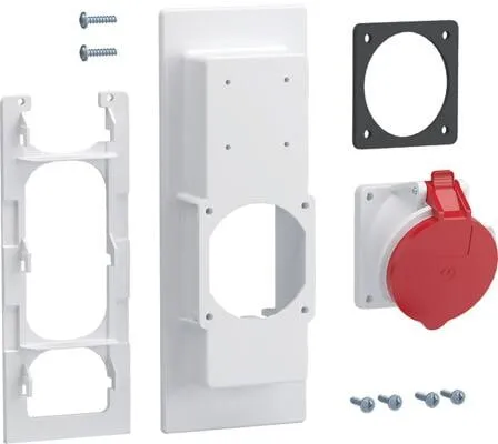 Hager ZY32CEE Steckdosenflansch 32A von Hager