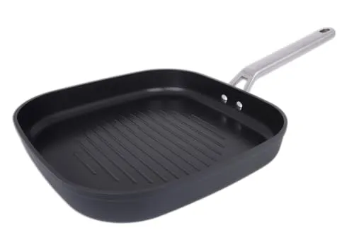 Arcos Serie Samoa Antihaft-Grillpfanne 28x28 cm in schwarz von Arcos