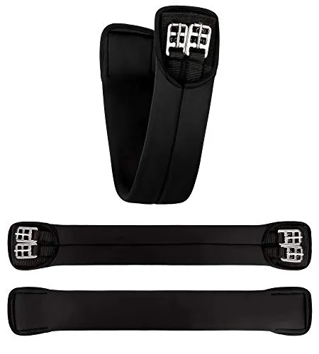 Equinate Kurzgurt Sattelgurt Portland Neopren Bauchgurt Dressurgurt 70cm