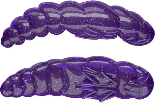 Libra Lures Largo 35 Gummilarven Käse schwimmend Purple With Glitter