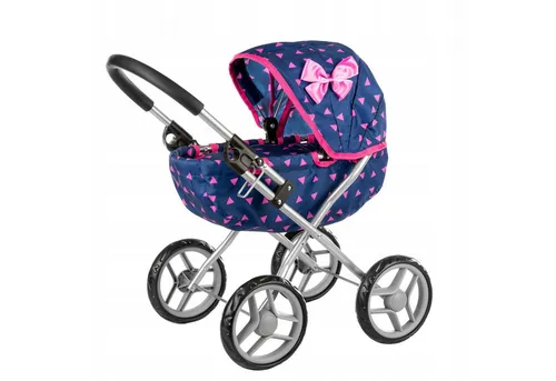 Kinderplay Dolls & Strollers Puppenwagen Puppenwagen Gondel – Leicht & faltbar – Rollenspiel für Kinder