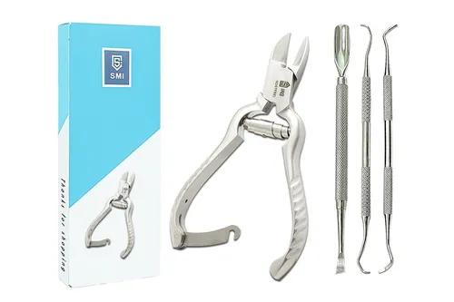 Nagelzange Fußpflege Set Fußnagelzange dicke Nägel Nagelhautschieber Eckenheber