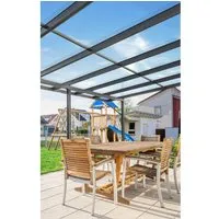 Gutta Terrassendach Premium Anthrazit 611 cm x 306 cm von Gutta