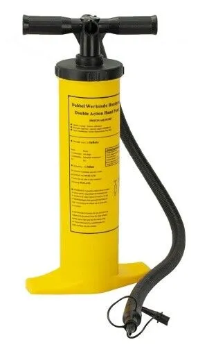 Doppelhub 5L Luftpumpe Standpumpe Handpumpe Pool Luftmatratze SUP Schlauchboot