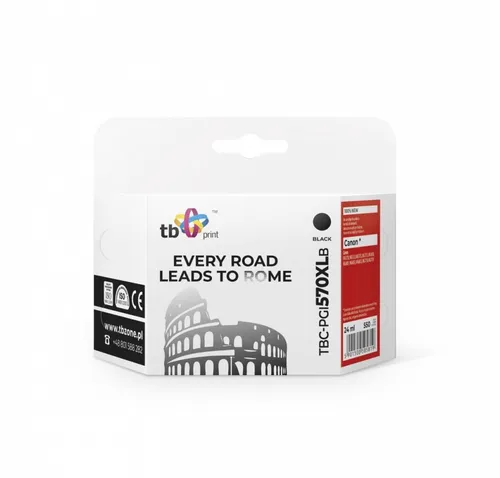 Ink for Canon PGI-570XL TBC-PGI570XLB BK 100% new TB Print 5901500505819