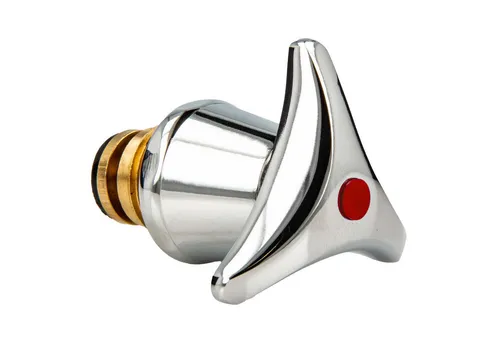 tecuro Badarmatur Hahnoberteil Sanitäroberteil, mit Dreisterngriff, für Armaturen